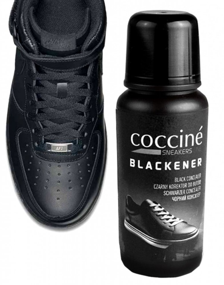 Must värv + hooldus mustadele tossudele - Coccine Sneakers Blackener, 75 ml